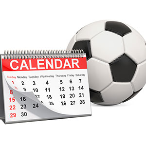 View soccer schedules