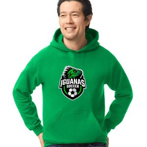 Iguanas Soccer Logo Hoodie